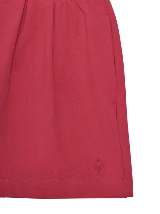 United Colors Of Benetton Szorty sportowe 3BL0C903I Różowy Regular Fit