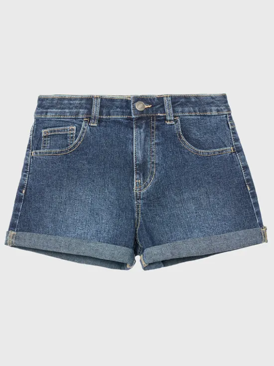 United Colors Of Benetton Szorty jeansowe 4XA2C9010 Granatowy Regular Fit