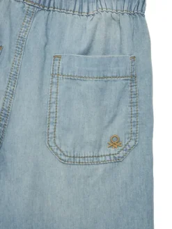 United Colors Of Benetton Szorty jeansowe 4DHJG9034 Niebieski Regular Fit