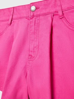 United Colors Of Benetton Szorty materiałowe 4RISC9019 Różowy Regular Fit