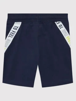 United Colors Of Benetton Szorty sportowe 3BL0C900F Granatowy Regular Fit