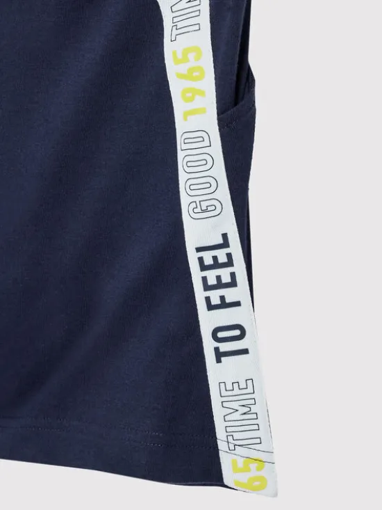 United Colors Of Benetton Szorty sportowe 3BL0C900F Granatowy Regular Fit