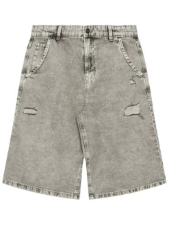 United Colors Of Benetton Szorty jeansowe 4AD7C9045 Szary Regular Fit