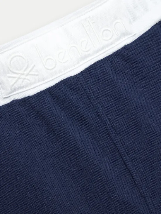 United Colors Of Benetton Szorty sportowe 3088G901H Niebieski Regular Fit