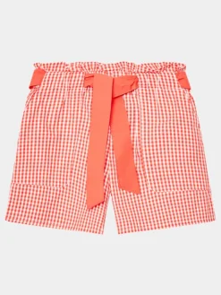 United Colors Of Benetton Szorty materiałowe 47KTG9017 Czerwony Regular Fit