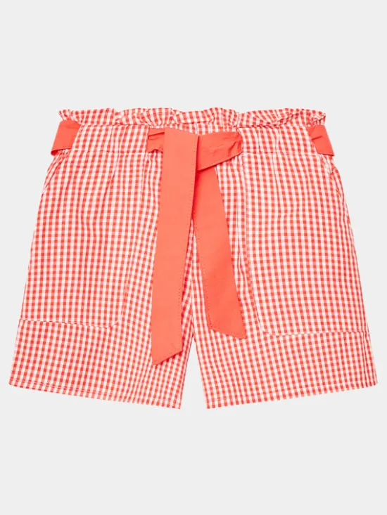 United Colors Of Benetton Szorty materiałowe 47KTG9017 Czerwony Regular Fit