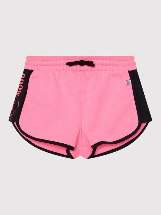 United Colors Of Benetton Szorty sportowe LOONEY TUNES 3BT0C900T Różowy Regular Fit