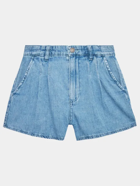 United Colors Of Benetton Szorty jeansowe 4AD6C901R Niebieski Regular Fit