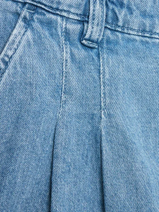 United Colors Of Benetton Szorty jeansowe 4AD6C901R Niebieski Regular Fit