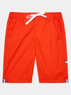 United Colors Of Benetton Szorty materiałowe 4AC7C901T Czerwony Regular Fit