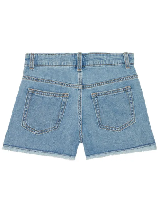 United Colors Of Benetton Szorty jeansowe 4UTPC9049 Niebieski Regular Fit