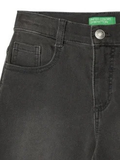 United Colors Of Benetton Szorty jeansowe 44LGC9048 Szary Regular Fit
