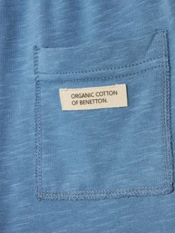 United Colors Of Benetton Szorty sportowe 3F42C900V Niebieski Regular Fit