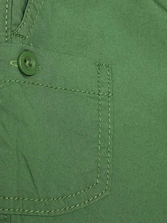 United Colors Of Benetton Szorty materiałowe 4AC7G900I Zielony Regular Fit