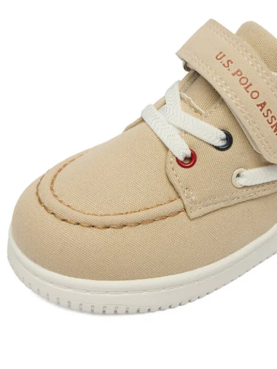 U.S. Polo Assn. Półbuty EO-MICHAL001K/6CY1 Beżowy