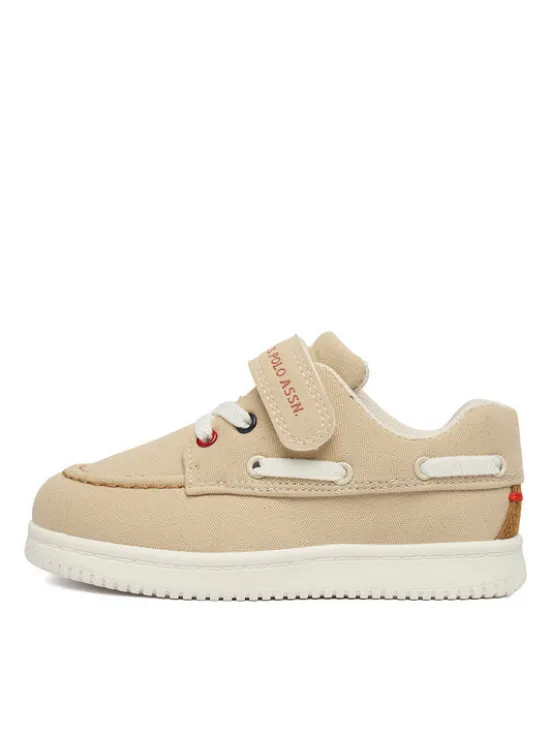 U.S. Polo Assn. Półbuty EO-MICHAL001K/6CY1 Beżowy