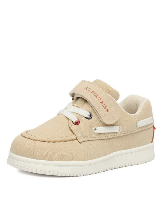 U.S. Polo Assn. Półbuty EO-MICHAL001K/6CY1 Beżowy
