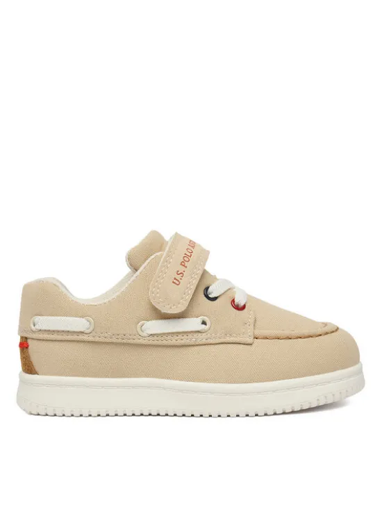 U.S. Polo Assn. Półbuty EO-MICHAL001K/6CY1 Beżowy