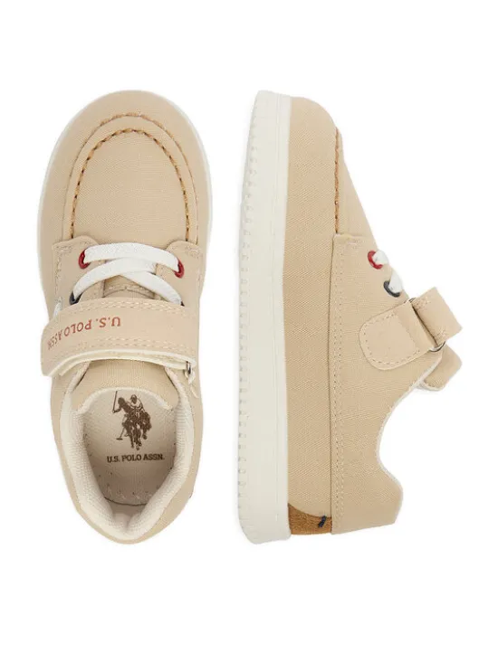 U.S. Polo Assn. Półbuty EO-MICHAL001K/6CY1 Beżowy