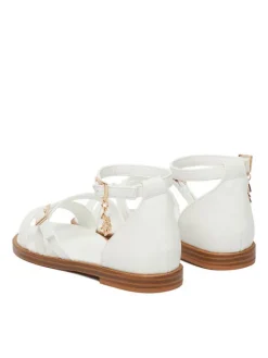 U.S. Polo Assn. Sandały EO-ANGE001K/6Y1 Biały