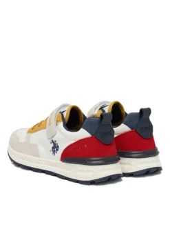 U.S. Polo Assn. Sneakersy EO-ALEX002K/6TY1 Biały