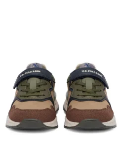 U.S. Polo Assn. Sneakersy EO-MAGIC001K/GY1 Brązowy