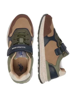 U.S. Polo Assn. Sneakersy EO-MAGIC001K/GY1 Brązowy