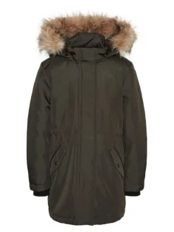 Vero Moda Girl Kurtka zimowa 10290910 Szary Regular Fit